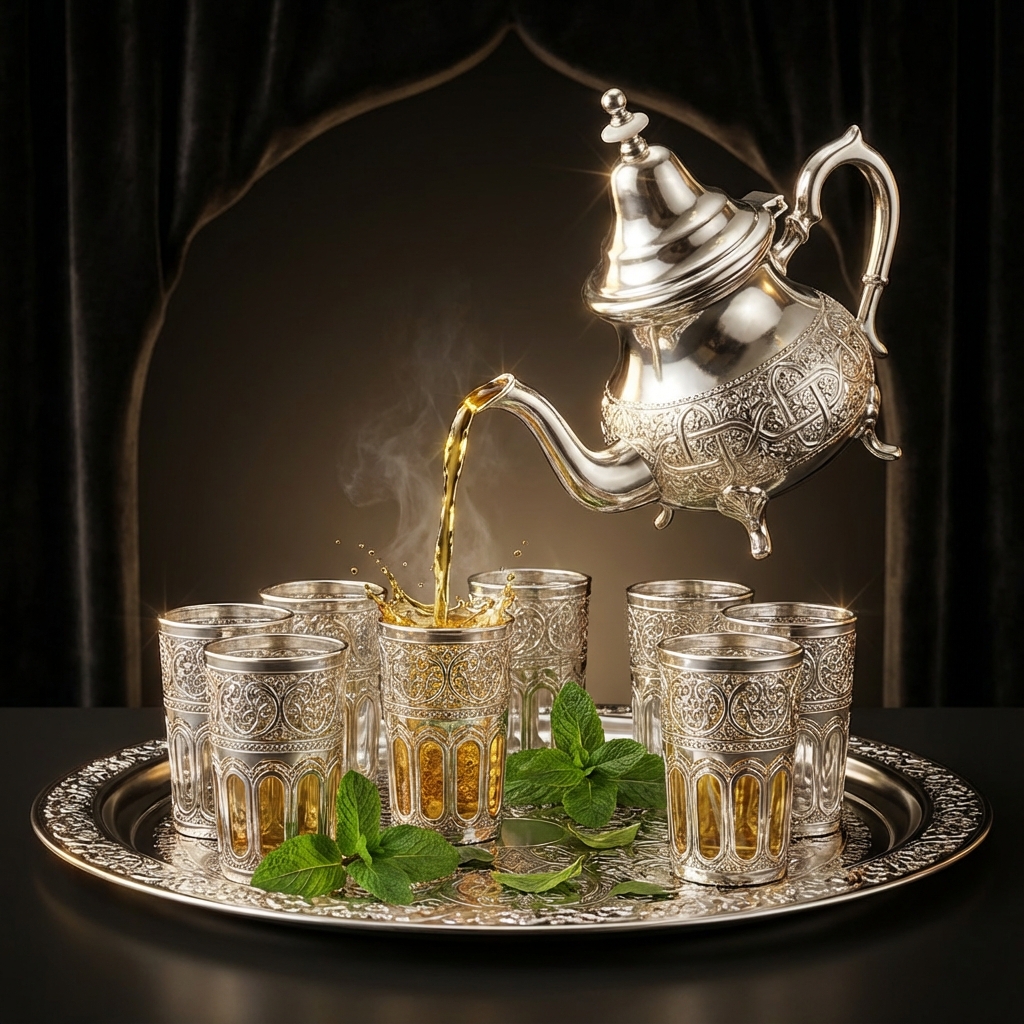 Service à Thé Argenté
